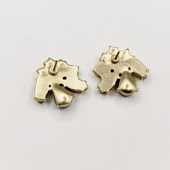 Mixed Stone with Rhinestone Post Earrings - Picture 3 of 6